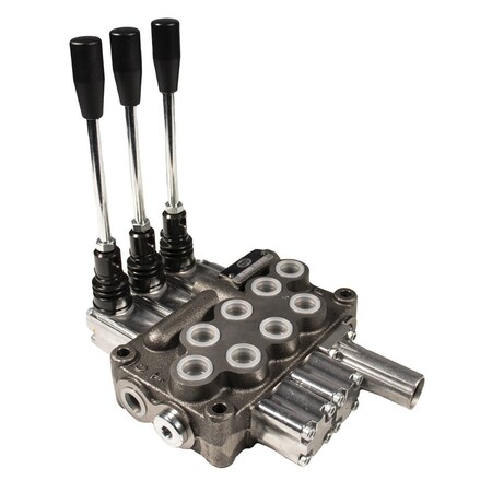 Bailey 12 Series Directional Control Valve: 3 Spool, 4w 4p / 4w 3p / 4w 3p tandem center, SAE 8 228959